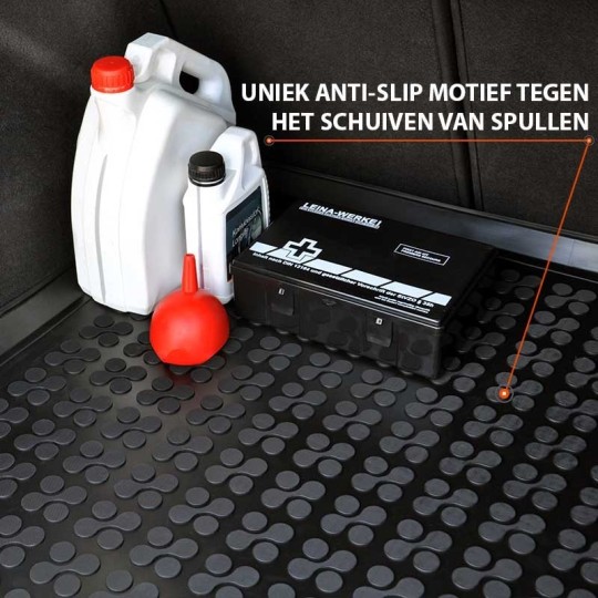 Renault Captur hoge vloer rubber kofferbakmat kopen