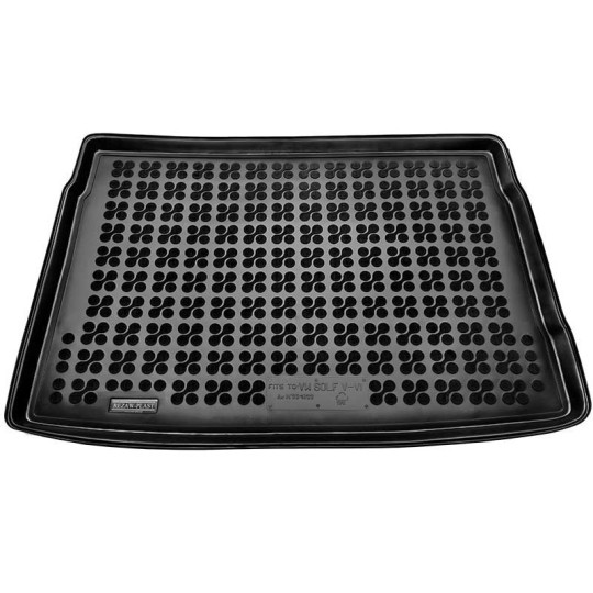 Kofferbakmat Volkswagen Golf V Hatchback met reservewielkofferbakmatVolkswagen Golf V Hatchback met reservewielkofferbakschaal
