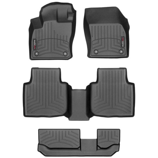 Automatten Volkswagen Tiguan Allspace 7-zits zwart
