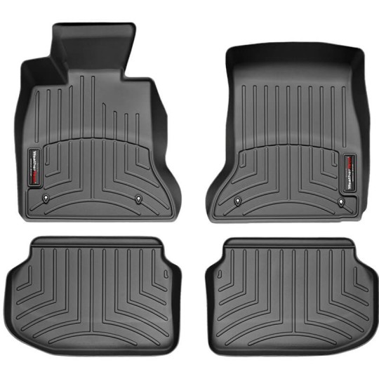 Automatten BMW 5-serie F10 Sedan zwart Automatten BMW 5-serie F10 Sedan zwart