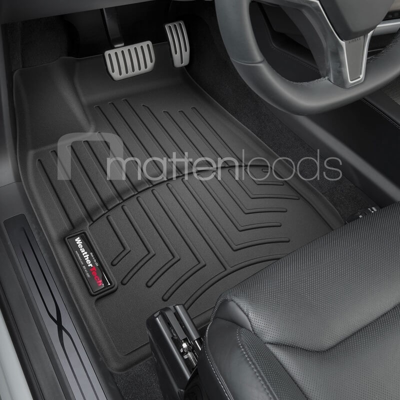 Combideal Tesla Model X 6-zits zonder middenconsole: trunk-, frunk- & automatten
