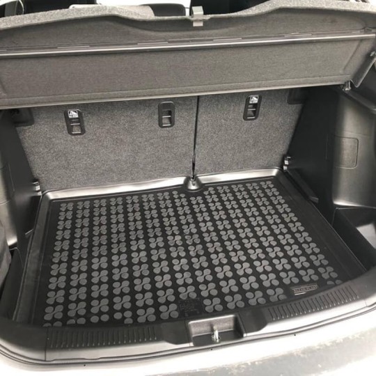 Rubber kofferbakmat Suzuki SX4 S-Cross lage vloer 2013-heden