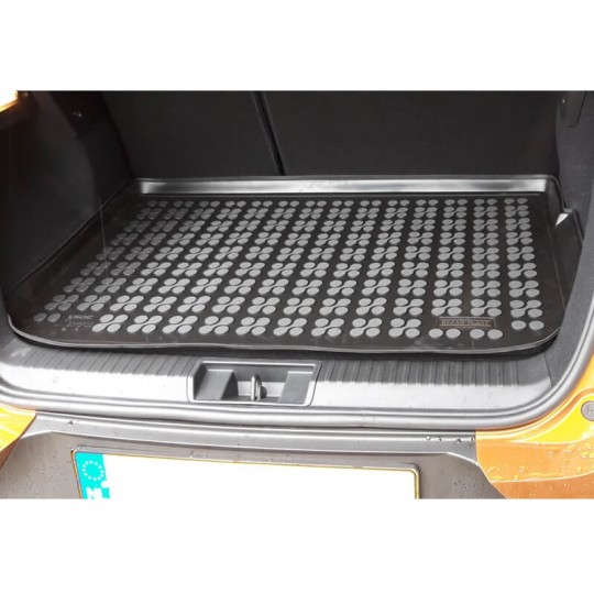 Rubber kofferbakmat Renault Captur hoge vloer 2019-heden