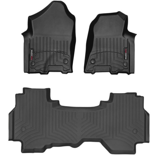 Weathertech 3D automatten Dodge Ram Truck 1500 Quad Cab 2019-heden
