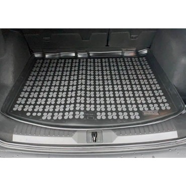 Rubber kofferbakmat Ford Kuga lage vloer met reparatieset 2013-2019