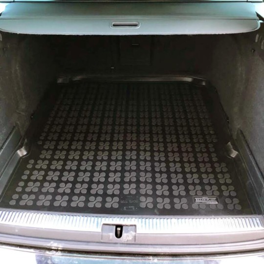 Rubber kofferbakmat Skoda Superb Station lage vloer 2015-heden