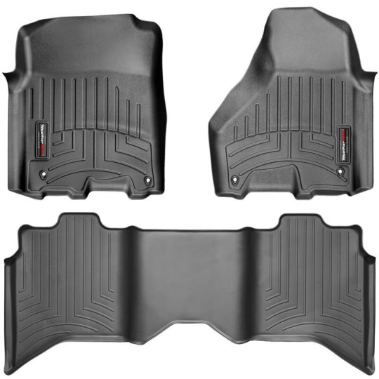 Weathertech 3D automatten Dodge Ram Truck 1500 Crew Cab 2009-2019