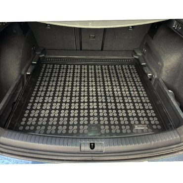 Seat Leon ST lage vloer rubber kofferbakmat 2014-2020