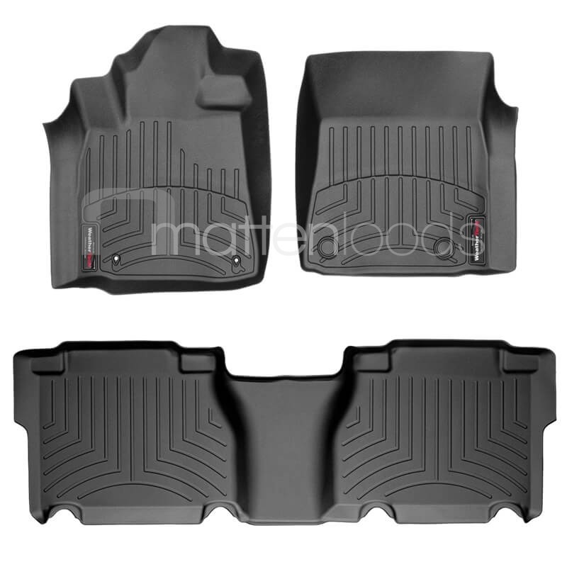 Weathertech 3D automatten Toyota Tundra CrewMax (tapijt op vloer) 2011-heden