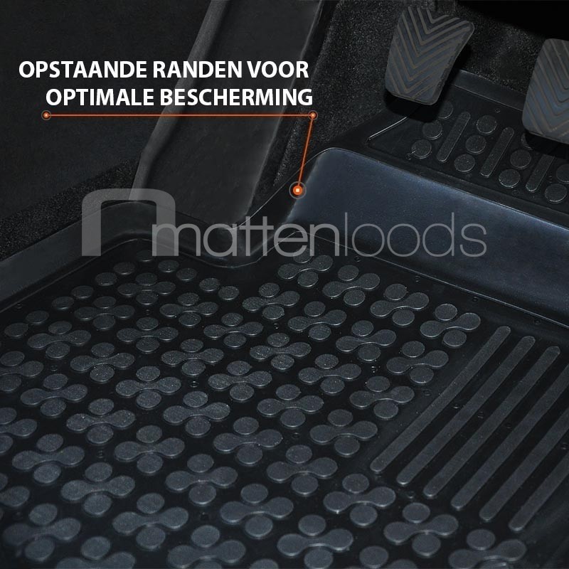 Ford Transit voorset rubber automatten