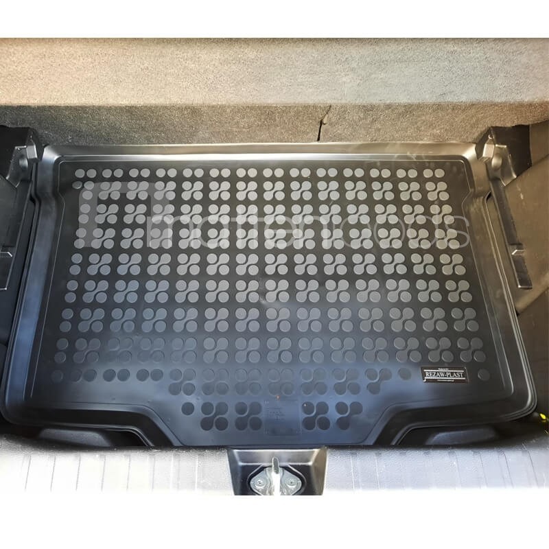 Rubber kofferbakmat Suzuki Baleno lage vloer 2016-heden