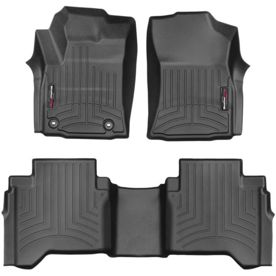 Luxe automatten Toyota Hilux dubbelcabine | Toyota Hilux dubbelcabine Hybrid Weathertech Floorliners