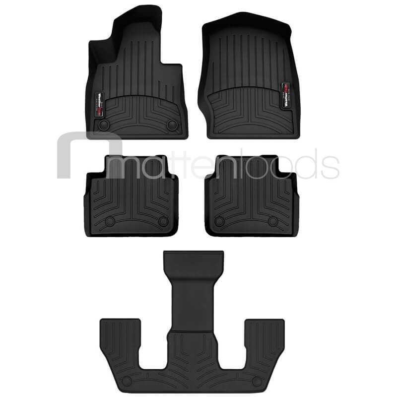 Weathertech 3D automatten Jeep Grand Cherokee L (6-zits zonder console) 2021-heden