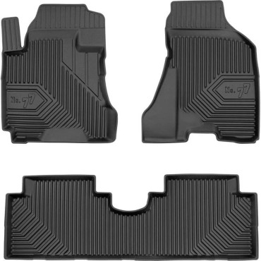 Hyundai Tucson I (versie zonder bevestigingssysteem) 2004-2009 rubber matten