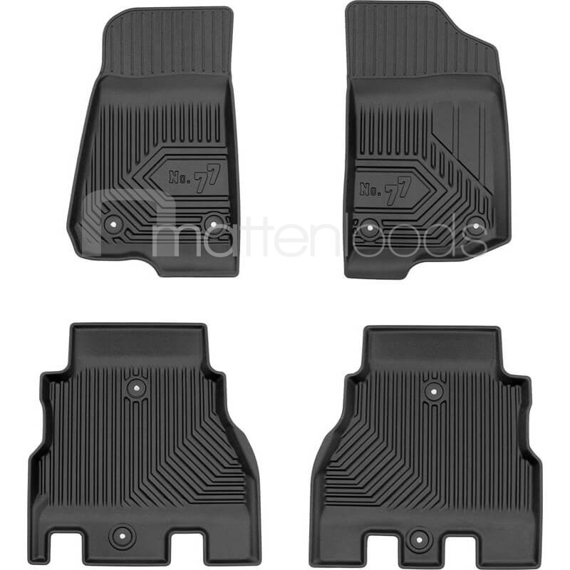 Jeep Wrangler IV vanaf 2017 rubber matten
