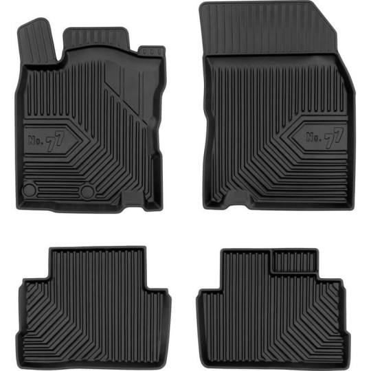 Nissan Qashqai II (bijsnijden voor Tecna versie) 2013-2021 rubber matten
