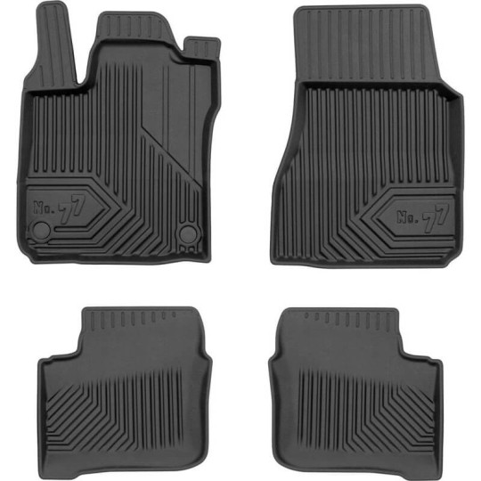 Smart Forfour II vanaf 2014 rubber matten