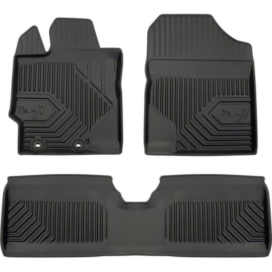 Toyota Yaris III (niet voor hybrid) 2011-2019 rubber matten