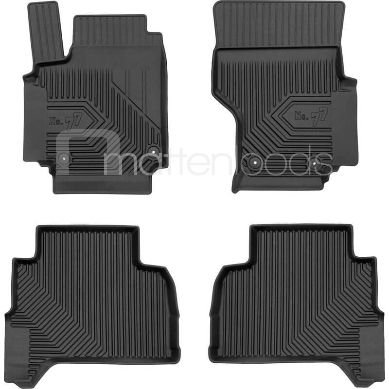 Volkswagen Amarok dubbele cabine vanaf 2009 rubber matten