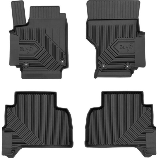 Volkswagen Amarok dubbele cabine vanaf 2009 rubber matten
