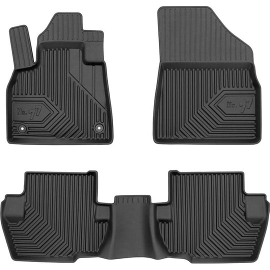 DS DS5 (past in alle versies) 2015-2018 rubber matten