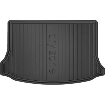 Rubber kofferbakmat Volvo V40 met thuiskomer (standaard vloer)