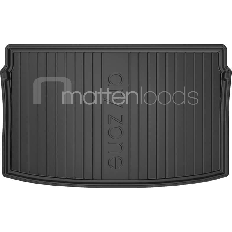 Rubber kofferbakmat Volkswagen Polo VI hoge vloer (verstelbaar)