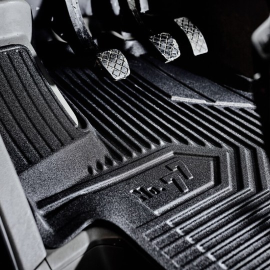 Fiat Fiorino automat van rubber