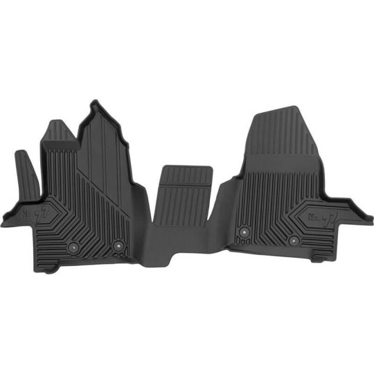 Ford Transit Custom 3-zits 2013-2022 All Weather rubber voormat