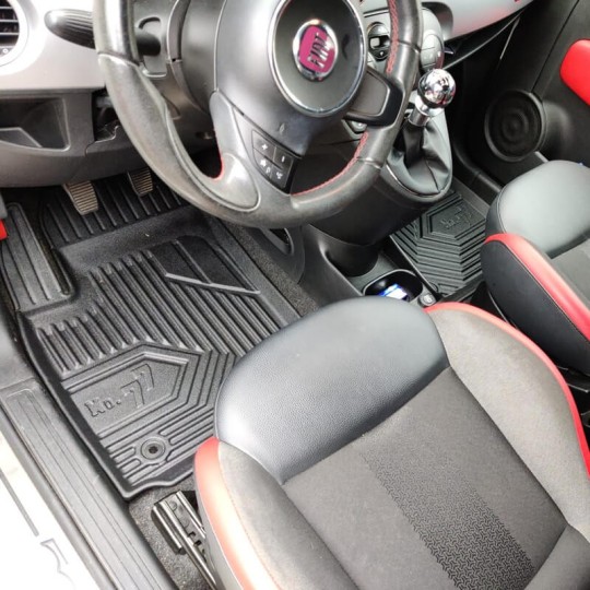 Fiat 500 vanaf 2007 All Weather rubber automatten