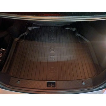 Rubber kofferbakmat Mercedes C-Klasse W204 Sedan (zonder klapstoelen) 2