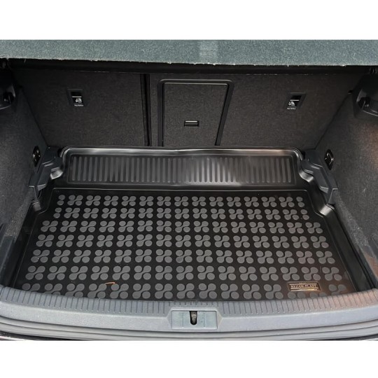 Rubber kofferbakmat Volkswagen Golf VII Hatchback standaard vloer 2012-heden