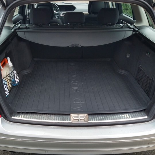 Auto Rubberen Kofferbakmatten Voor Mercedes Benz GLB X247 EQB X243 250 180 200 300 350 2020-2023,Rubberen Auto Achter Kofferbak Mat Waterdicht All Weather Protector Guard Tray