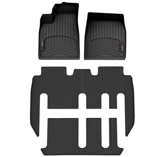 Weathertech Floorliners Tesla Model X 7-zits refresh (vanaf 2023)