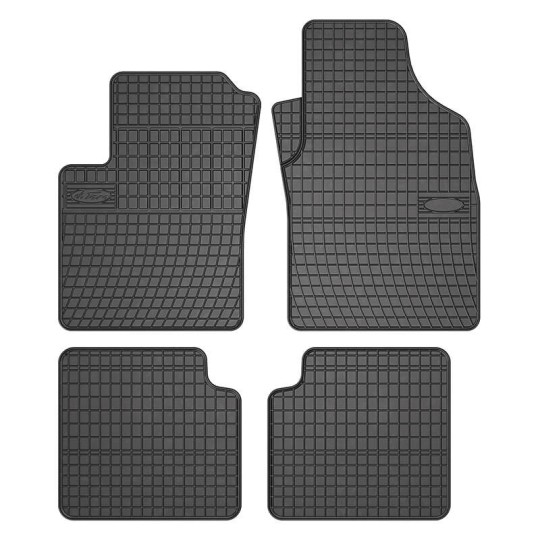 Rubber automatten Fiat Panda II