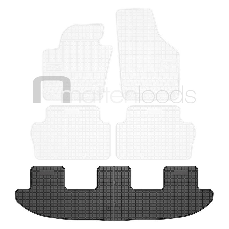 Rubber automatten Volkswagen Sharan II