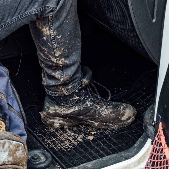 Automatten rubber voor de Hyundai ix35 I