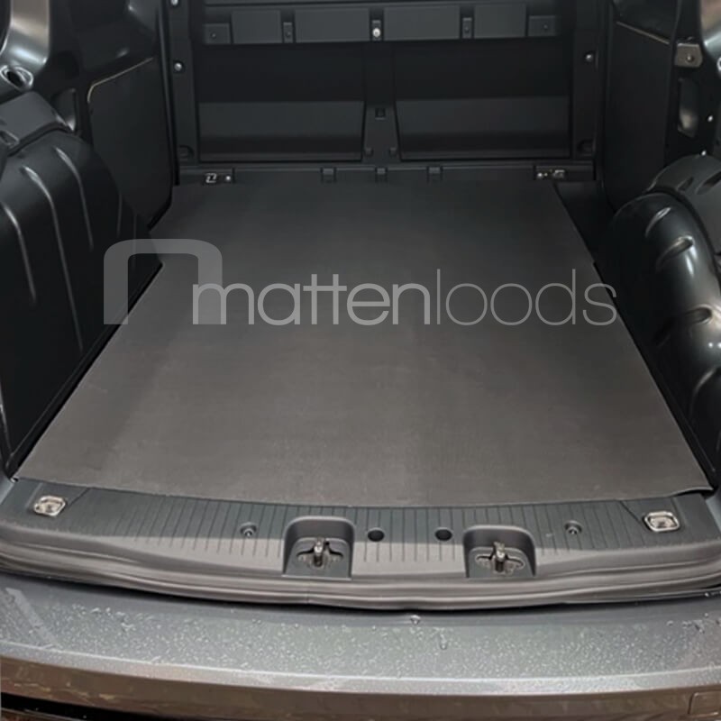 Laadvloermat rubber Volkswagen Caddy enkele schuifdeur 2020-heden