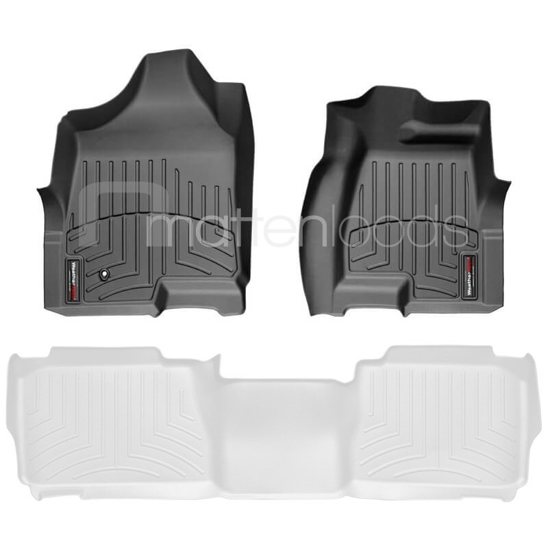 Weathertech Floorliners Hummer H2 voorset (grijs kenteken) 2002-2009