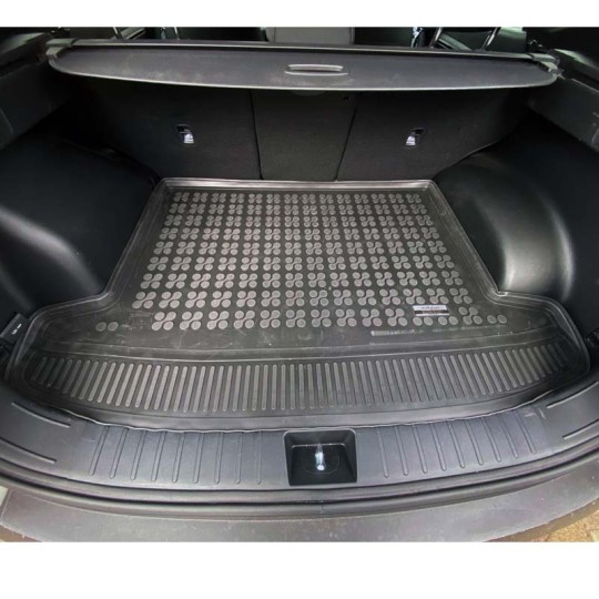 Hyundai Tucson III facelift (standaard vloer) rubber kofferbakmat 2018-2020