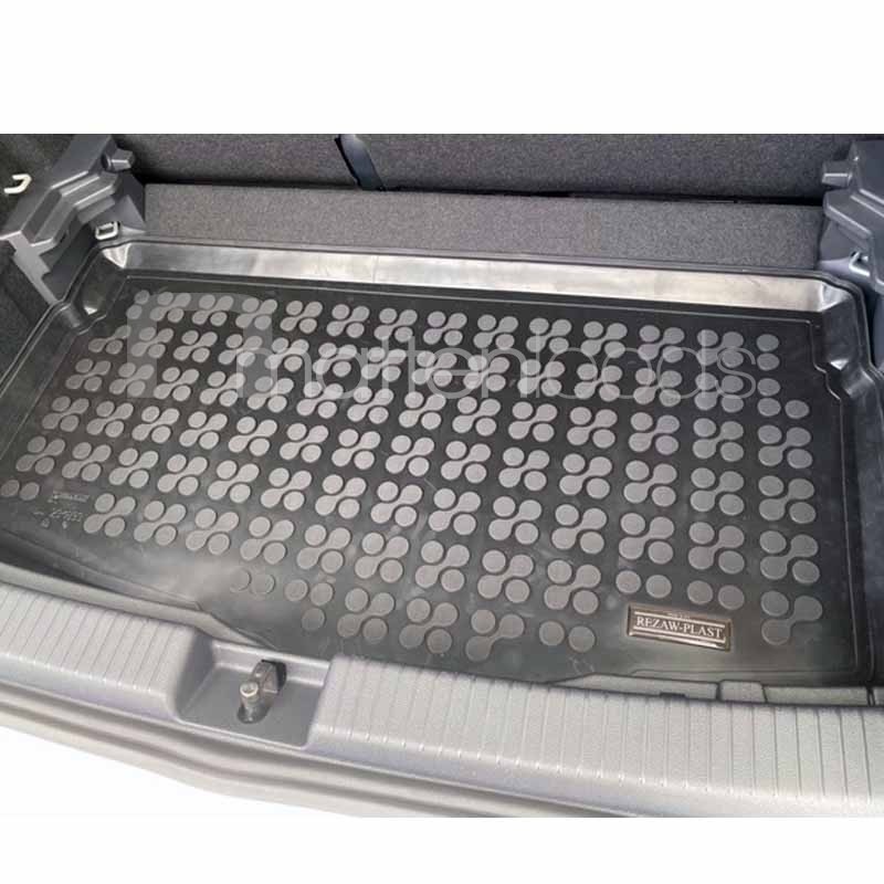 Rubber kofferbakmat Volkswagen T-Cross lage vloer 2018-heden