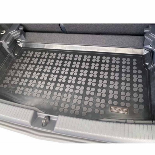 Rubber kofferbakmat Volkswagen T-Cross lage vloer 2018-heden