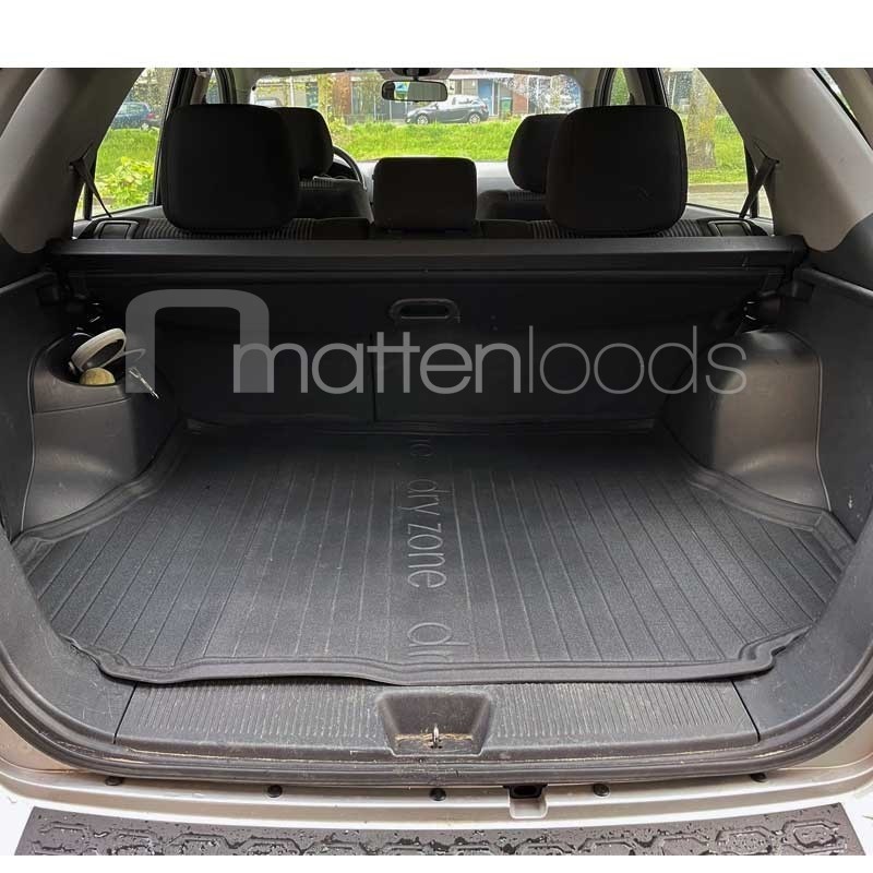 All Weather kofferbakmat Kia Sorento I SUV (uitvoering zonder kofferbak ograniser, met nisjes aan de zijkant) 2002-2009
