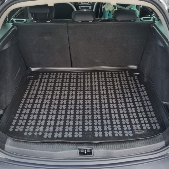 Rubber kofferbakmat Renault Megane Grand Tour met flappen 2009-2016