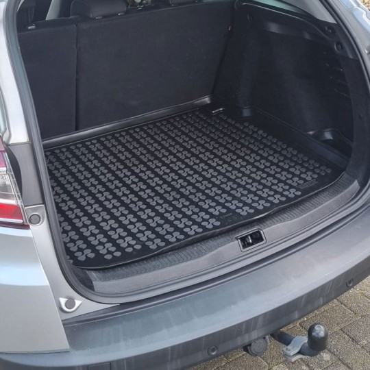 Rubber kofferbakmat Renault Megane Grand Tour met flappen 2009-2016
