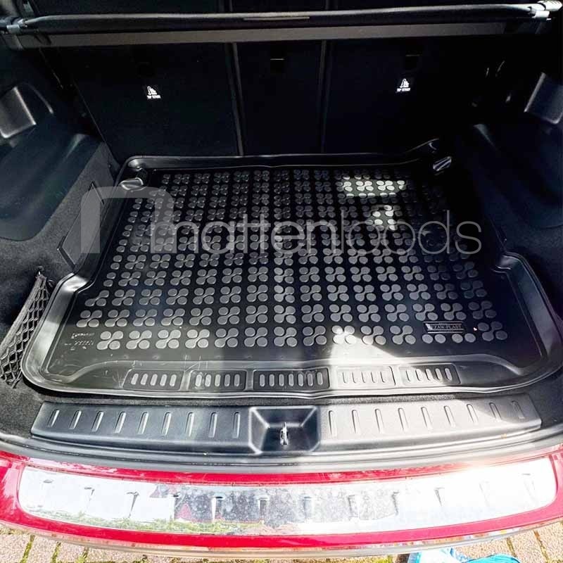 Rubber kofferbakmat Mercedes GLB (hoge vloer) 2019-heden