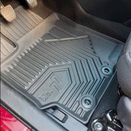 Toyota Yaris III (niet voor hybrid) 2011-2019 All Weather rubber automatten
