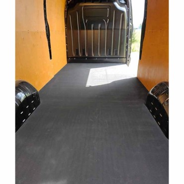 Premium M-Line laadvloermat Renault Master L3 2010-2024 | 4mm antislip rubber traanplaat 2