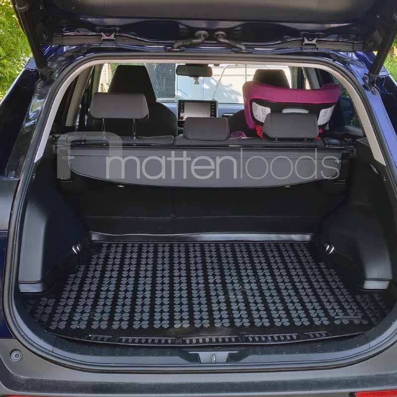 Toyota RAV4 (met thuiskomer) rubber kofferbakmat 2018-heden