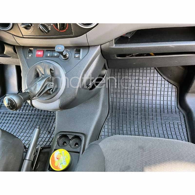 Rubber matten Citroën Berlingo II (1e rij) 2008-2018